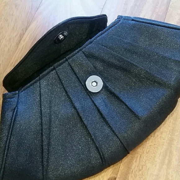 TEVOLIO BLACK CLUTCH bag - Picture 6 of 9